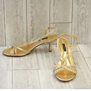 Women's Pandora Gold Metallic Sandal